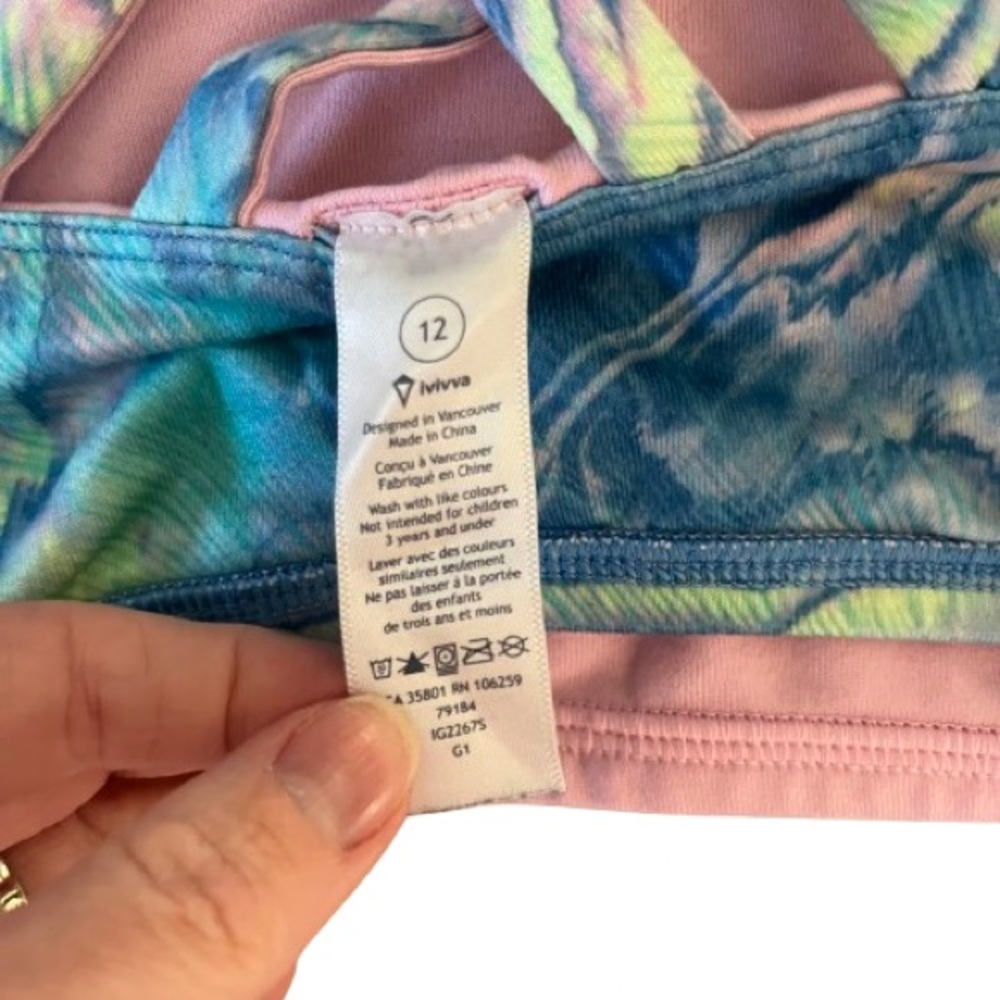 Ivivva Completed Focus Sports Bra 12 - Picture 4 of 6